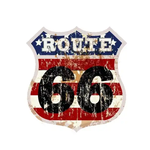 Cumpără acum Autocolant Route 66