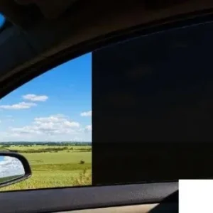 Transport gratuit Film nuanta geamuri auto 5% Transmitanta 50 x 300 cm Film autoadeziv pentru geamuri auto Protectie solara radiatii UV Intimitate