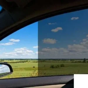 Film nuanta geamuri auto 50% Transmitanta 40 x 200 cm Film autoadeziv pentru geamuri auto Protectie UV Reduce orbire Ofertă limitată