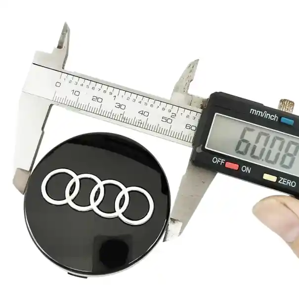 Livrare gratuită Capace pentru centrul roților pentru Audi 60 mm Set 4 buc Diverse culori Capace din plastic pentru jante Capace de calitate pentru orificiile centrale Accesorii pentru roți