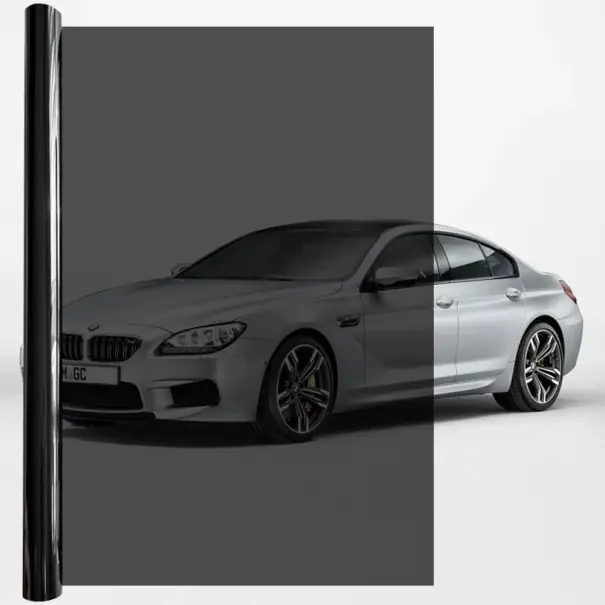 Film pentru nuanțare geamuri auto 35% 50 x 600 cm Film pentru nuanțare geamuri auto Film de protecție solară UV Film pentru geamuri auto Reducere specială