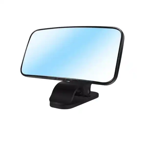 Livrare rapidă Oglindă auto pentru copii 13x6,5 cm, rotativă la 360°, cu clipsare pe parbriz sau parasolar, oglindă de observație pentru bebeluși, bancheta din spate