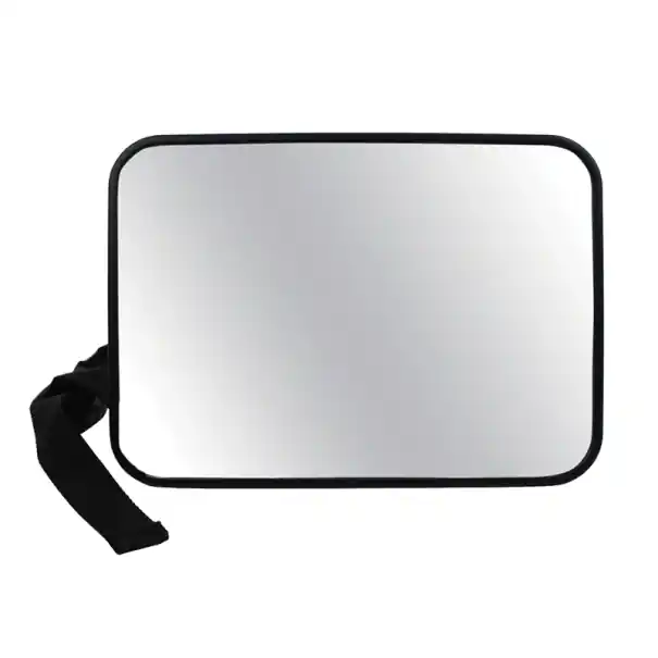 Plată securizată Oglindă retrovizoare auto pentru copii 19x13.5cm Oglindă de siguranță interioară pentru tetieră Monitor universal pentru scaun auto cu unghi de vizualizare