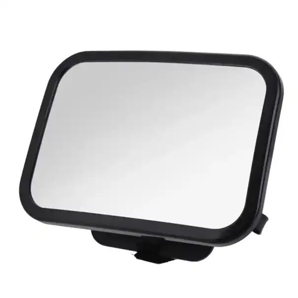 Oglindă retrovizoare auto pentru copii 24,5x17,5 cm Oglindă dreptunghiulară reglabilă pentru tetieră Monitorizare siguranță Vedere largă Plată sigură