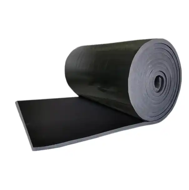 Role din spumă de cauciuc 10 mm x 50 cm x 200 cm Saltea izolatoare neagră pentru mașină Izolație fonică și termică Utilizare universală Livrare rapidă