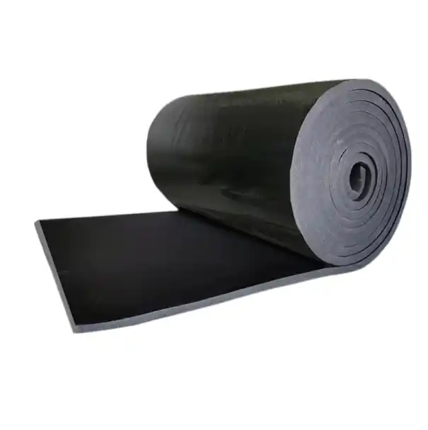 Ofertă de sezon Role din spumă de cauciuc 5 mm x 50 cm x 200 cm Saltea izolatoare neagră pentru mașină Izolație fonică și termică Utilizare universală