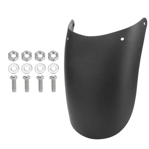 Tăviță pentru motocicletă 22,5 x 23 x 14 cm Tăviță universală pentru spate Culoare neagră Protecție împotriva apei Plată securizată