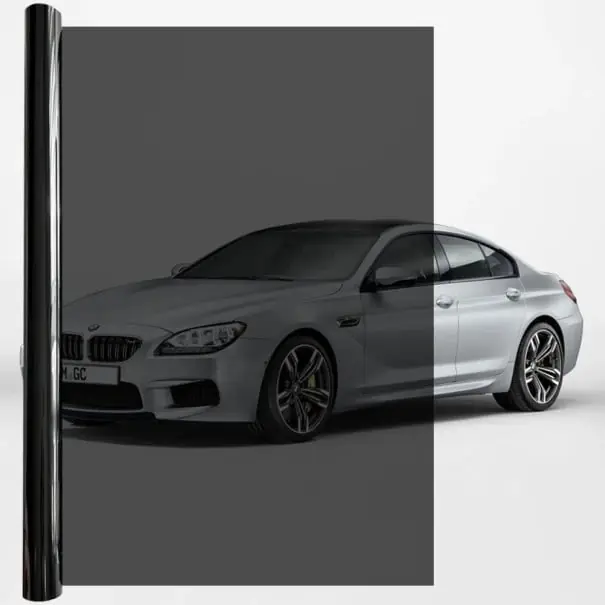 Ultima șansă Folie nuantare geam auto 35% 50 x 300 cm Folie geam auto Folie protectie solara Folie intimitate Folie auto