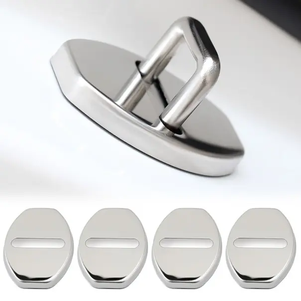 Huse din oțel inoxidabil pentru încuietori de ușă pentru VW 4 buc Livrare gratuită