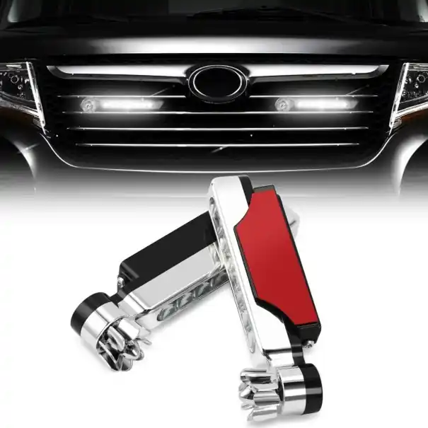 Ieftin Iluminare cu grilă frontală cu LED pentru VW 2 buc
