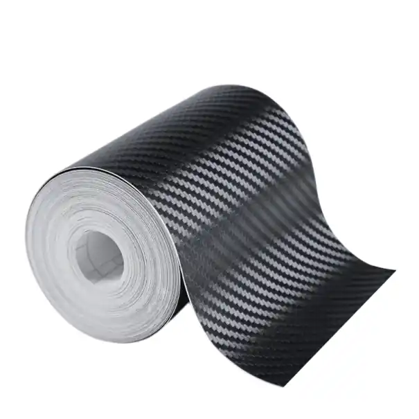 Reducere de preț Bandă autoadezivă nano carbon 10cm x 10m Film de protecție extra lung de carbon pentru mașină Uși Oglinzi Bare de protecție Suprafețe Impermeabil Durabil