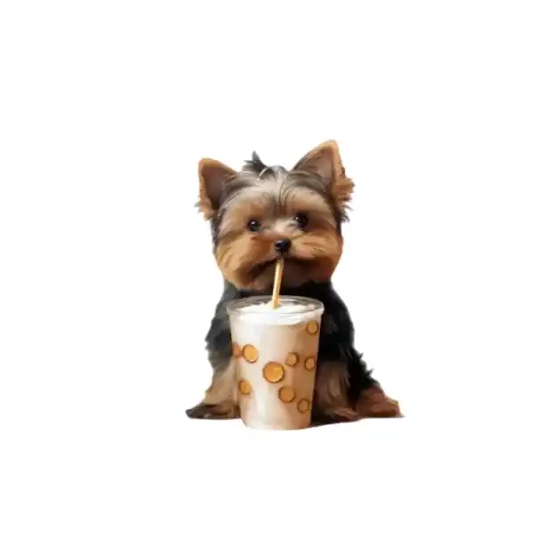 Clip parfumat pentru mașină 2D odorizant de aer cca 6 cm difuzor pentru ventilație decorare câine cu băutură pentru interiorul mașinii Preț redus