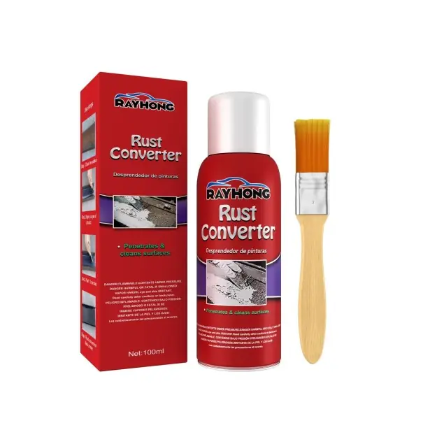 Retur ușor Convertor multifuncțional și îndepărtarea ruginei pentru șasiu auto 100 ml Pe bază de apă Protecție împotriva coroziunii Pregătire înainte de vopsire