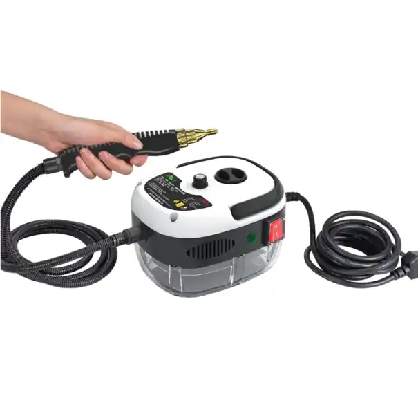 Aparat de curatat cu abur 900 ml 220 V Aparat de curatat cu abur manual pentru masina, bucatarie, baie 19 x 15 x 13 cm Reducere extra