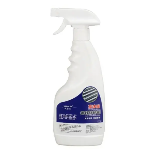 Plată securizată Eliminator de rugină 500 ml pentru oțel inoxidabil Protecție și strălucire Detergent pentru oțel inoxidabil Lustruire pentru suprafețe din oțel Îndepărtarea oxidării