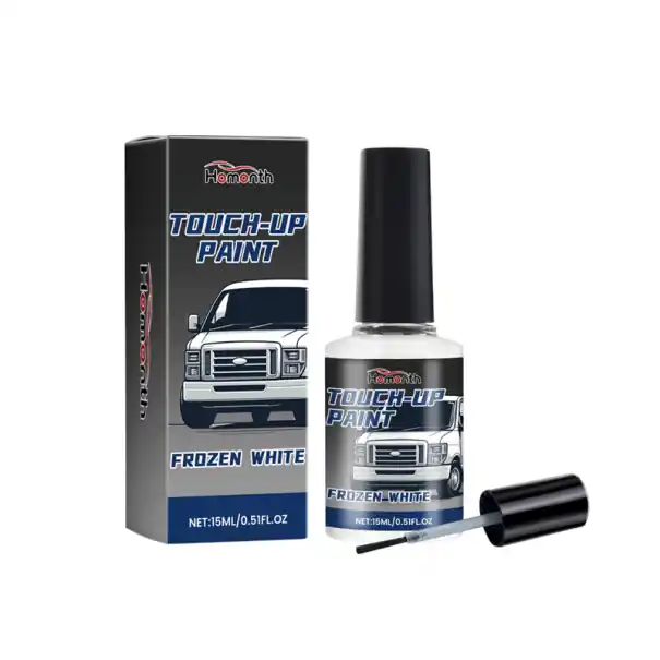 Lac alb pentru auto 15 ml 8,1 x 3,1 cm Lac acrilic de reparare pentru caroserie pentru repararea locală a daunelor minore ale lacului Preferatul clienților