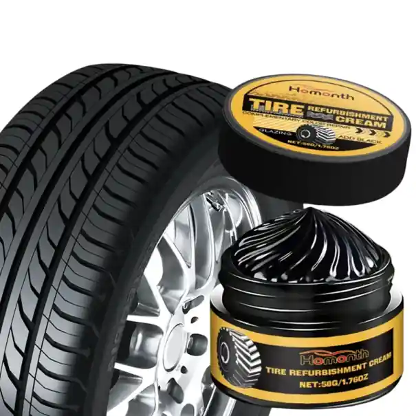 Chilipir Lac de renovare pentru anvelope 50 g Revitalizant al culorii și strălucirii roților Hidratează, protejează și reface cauciucul Cosmetice auto pentru întreținerea anvelopelor