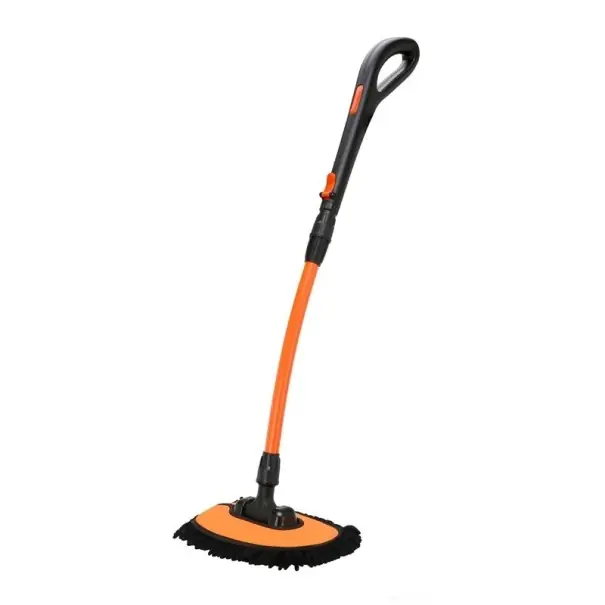 Mop telescopic pentru curățarea mașinii 105-120 cm Chenilia Tijă prelungitoare din aluminiu Spălare fără urme Caroseria Sticlă Mâner ergonomic Accesorii auto Cel mai vândut