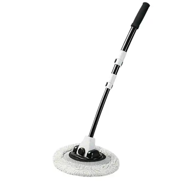 Mop telescopic pentru spălat auto Mâner lung Stâlp extensibil din aluminiu 59-110 cm Perie de chenille 21 x 27 cm Curățare fără urme Caroserie Geam Ofertă de sezon