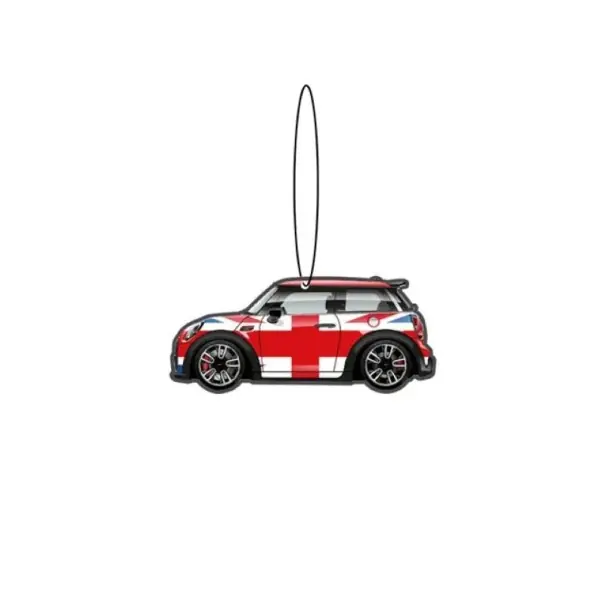 Osv fresh air freshener for car Mini Cooper aromatherapy pendant 4.8 × 9.9 cm red with British flag hanging for car interior Chilipir