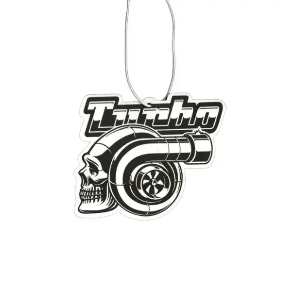 Osv fresh air freshener for car mirror pendant aromatherapy decoration with turbo and skull motif hanging interior accessory Ieftin