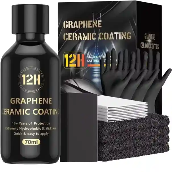 Popular Pardoseală ceramică din grafen 12H Protecție auto-reînnoibilă a vopselei Urmărire UV Luciu de oglindă Strat auto-curățitor hidrofob