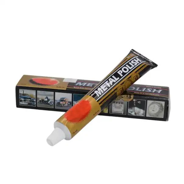 Preț redus Pastă de lustruit metal 75 ml Pastă de lustruit pentru îndepărtarea ruginei pentru oțel inoxidabil, cupru, aluminiu, argint, aur, pentru lustruirea suprafețelor metalice