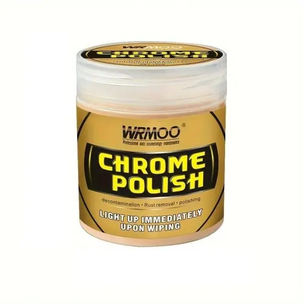 Disponibil imediat Pastă de lustruit pentru crom, materiale plastice și caroserii auto 100 g Pastă de lustruit auto Reparații minore la piesele vopsite Curățare și îngrijire