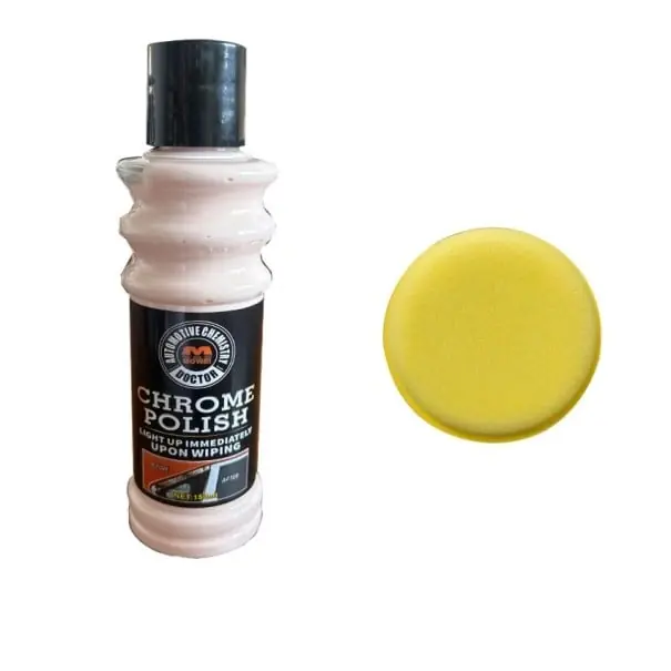 Cel mai vândut Pastă de lustruit pentru crom, materiale plastice și caroserii auto 150 ml Pastă de lustruit auto Reparații minore la piesele vopsite Curățare și îngrijire