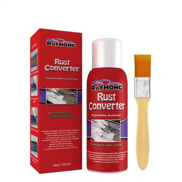 Pastă pentru îndepărtarea ruginii sub caroserie 100 ml + perie Pastă puternică împotriva ruginii Decontaminare sub caroserie Protecție anticorozivă Chilipir