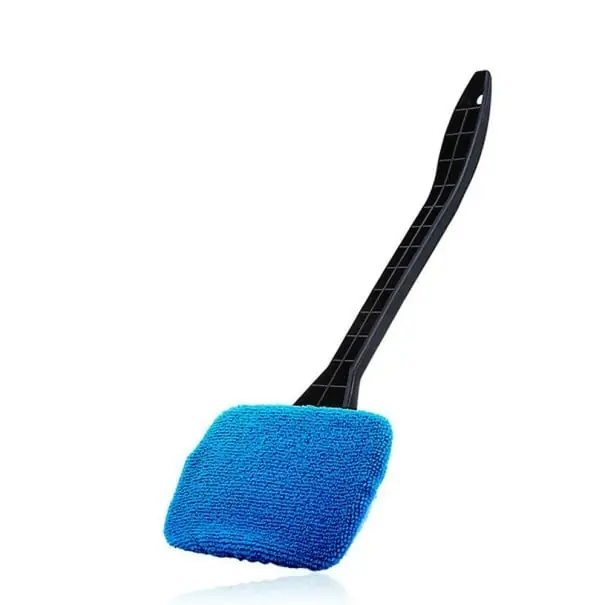 Preț promoțional Racletă auto pentru parbriz 39 x 13 x 9 cm Mâner din plastic Husă din microfibră Curățător geamuri auto Curățare fără urme Design ergonomic