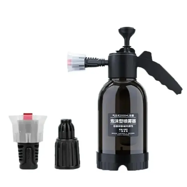 Reducere extra Pompă manuală pentru spumă 2 l Pulverizator pentru spălarea mașinii 34 x 12,5 cm Pulverizator sub presiune pentru spumă activă Utilizare simplă