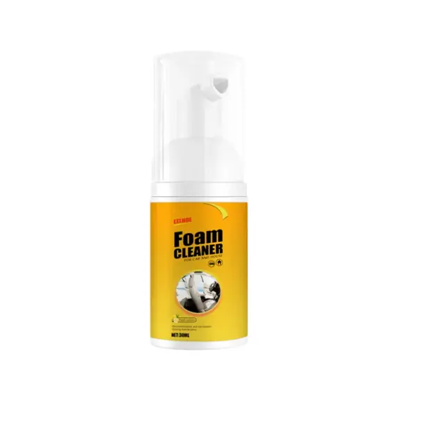 Spray de curățare cu spumă multifuncțională 30 ml pentru îndepărtarea petelor Detergent pentru interiorul mașinii scaune Plastic Textile Planșa de bord Universal Reducere