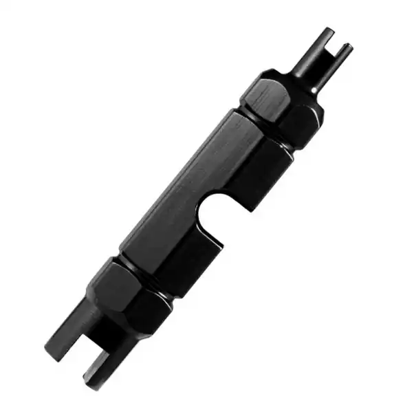 Bestseller Unelte din aluminiu pentru demontarea ventililor de pneuri Presta și Schrader 55 x 9,7 mm Îndepărtător precis de valve Accesorii pentru ciclism