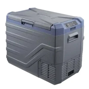 Bestseller Autochladniță portabilă 45 l 618×376×514 mm albastru-gri compactă pentru mașină pentru călătorii camping și călătorii mai lungi