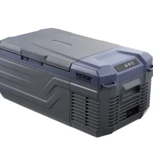 Răcitor auto portabil 15 l 602×328×263 mm albastru-gri compact pentru mașină, pentru călătorii, camping și drumuri mai lungi Super ofertă