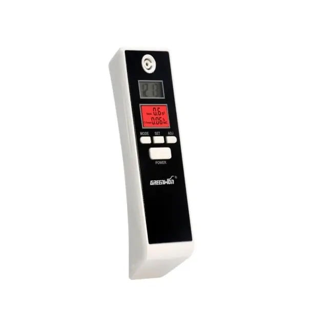 Livrare expres Tester de alcool portabil mic 10,2 x 3,4 x 1,8 cm Analizor de respirație cu ecran LCD Detector pentru conducerea sub influența alcoolului