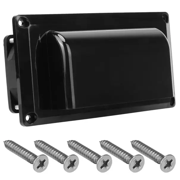 Ventilator lateral 12V pentru autocaravan, barcă, iaht 25W ventilator de evacuare din plastic, deschidere de ventilație 150x80x75mm, culori alb și negru Preț mic