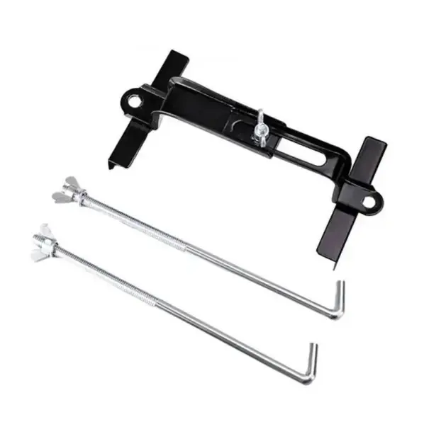 Livrare expres Suport universal pentru baterii auto din fier solid cu șuruburi de montaj suport ajustabil pentru baterie 230×135×195 mm accesorii pentru mașini și camioane