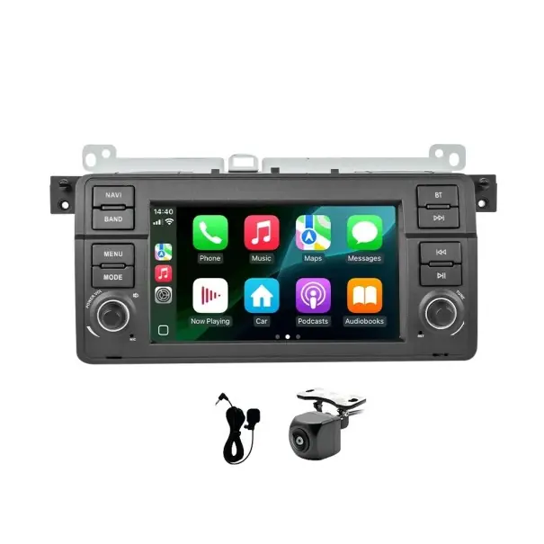 Livrare rapidă Autoradio BMW E46 M3 318 320 325 330 335 Rover 75 GPS DSP Multimediu Ecran Tactil CarPlay Android Auto 4G 64G Stereo Cu Cameră