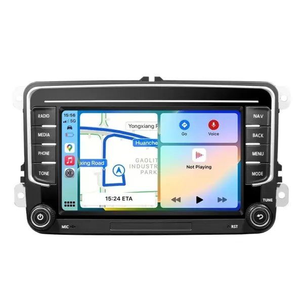 GRANDnavi Android 13 autoradio GPS 2Din player multimedia 6GB 128GB Carplay WiFi 4G pentru VW Škoda Octavia Golf Passat Touran Polo Jetta Popular