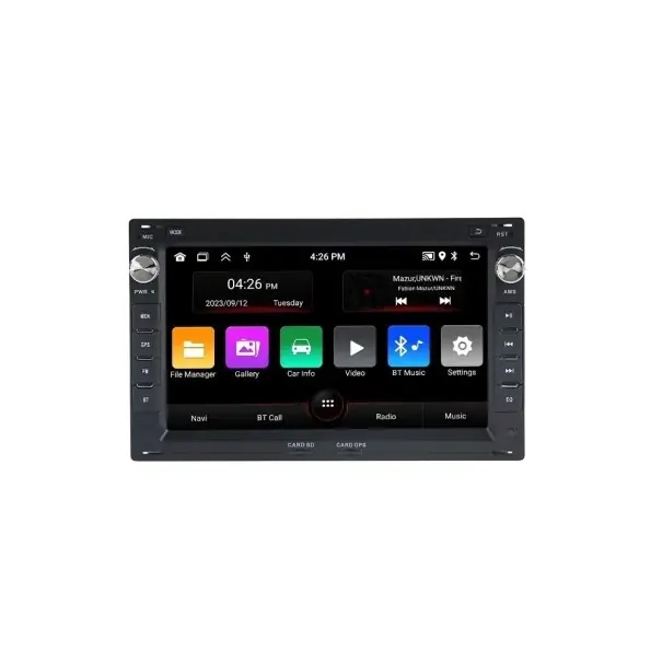 MEKEDE 7" 2Din autoradio wireless CarPlay Android Auto pentru VW Passat B5 Golf 4 Polo Bora Jetta T5 WiFi RDS Bluetooth GPS multimedia Ofertă exclusivă