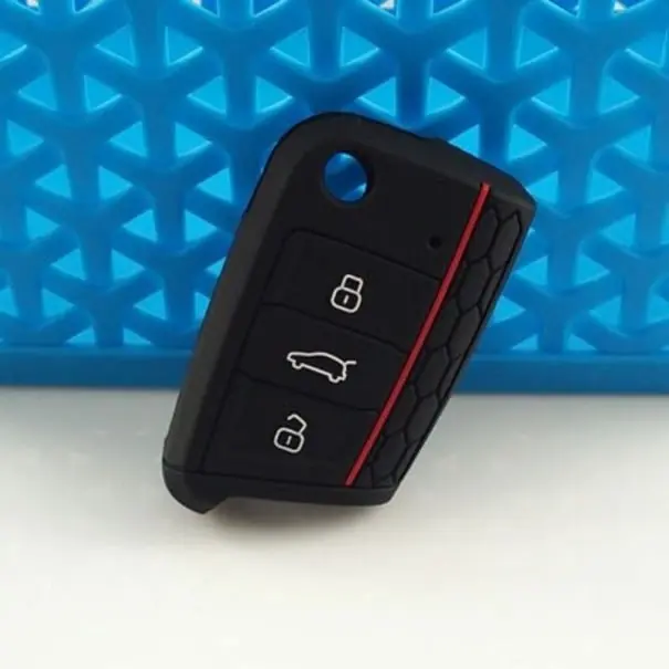 Reducere specială Husa cu cheie din silicon pentru Skoda