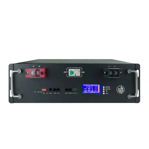 Baterie litiu fier fosfat cu protecție IP5 Baterie LiFePO4 48V 120Ah Baterie reîncărcabilă pentru RV Invertor solar BMS încorporat 45,5 x 48 x 16 cm Transport gratuit