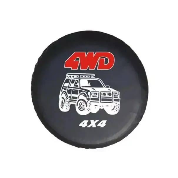 Reducere specială Culoare pentru rezervă 75–80 cm Oferă protecție pentru roata de rezervă din PVC impermeabil pentru SUV-uri, offroad și vehicule de teren