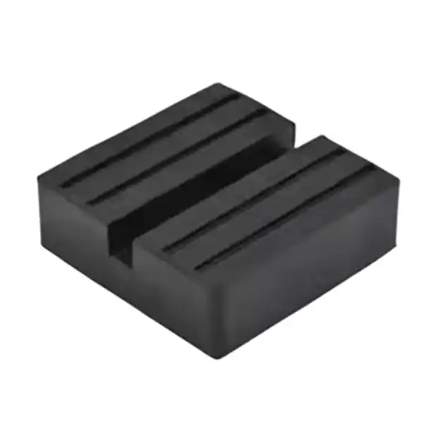 Noutate Gumă de protecție pentru cric auto 7,5 x 7,5 x 2,5 cm neagră, universală