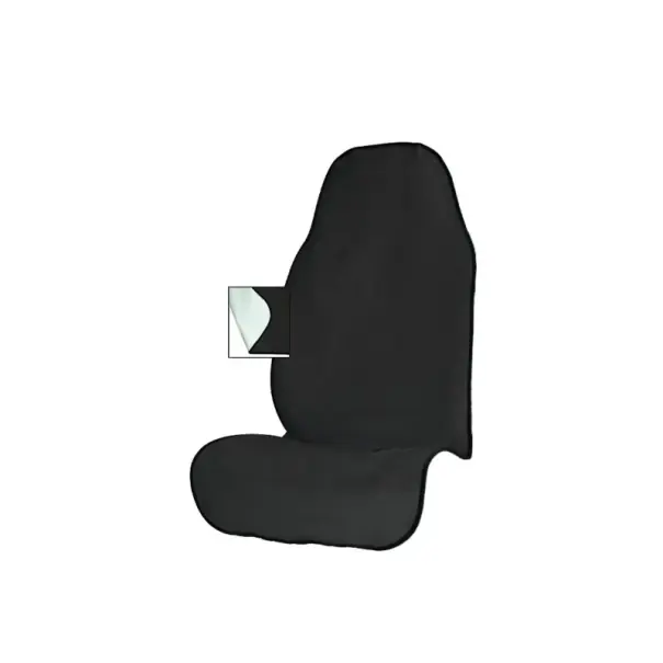 Cumpărături sigure Husă universală pentru scaunul auto față, confecționată din material terry, protecție super absorbantă împotriva transpirației și umezelii, uscare rapidă cu cârlige