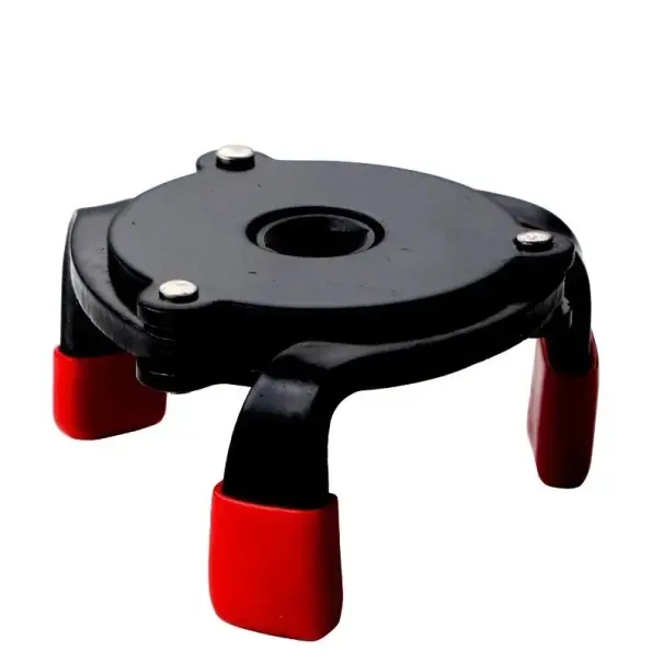 Chilipir Cheie cu trei brațe pentru filtru de ulei 60–95 mm 3/8" Cap de auto-strângere pentru schimbul filtrului la mașini și furgonete