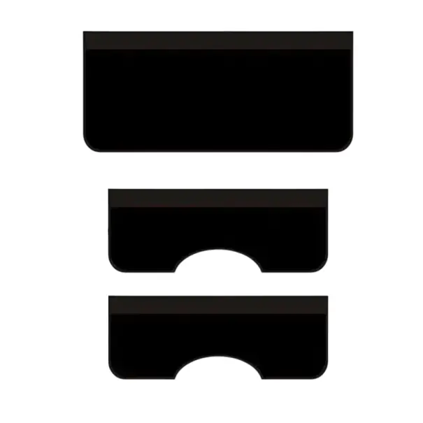 Chilipir 3 bucăți suporturi de protecție magnetice pentru mașină Capac pentru aripă 135 x 65 cm și 110 x 45 cm Protecție universală pentru caroserie