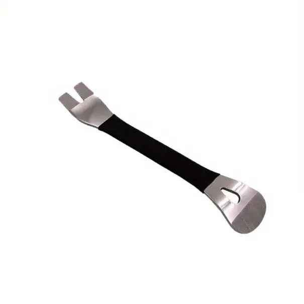 Popular Instrument din oțel inoxidabil pentru demontarea radioului auto și a tapițeriei 20x3 cm Bară de levier pentru panouri interioare Dispenser de cleme pentru reparații auto și motociclete
